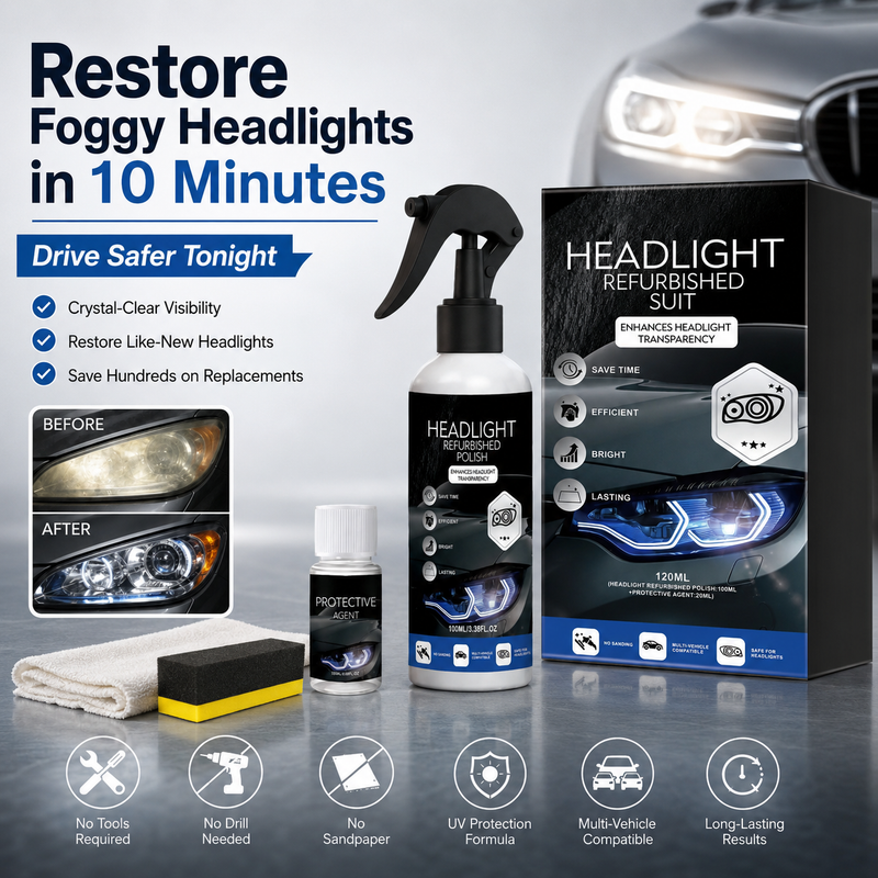 LumaClear™ Headlight Restoration Kit