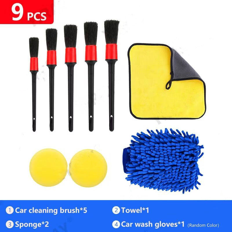 Car washing cleaning tool set