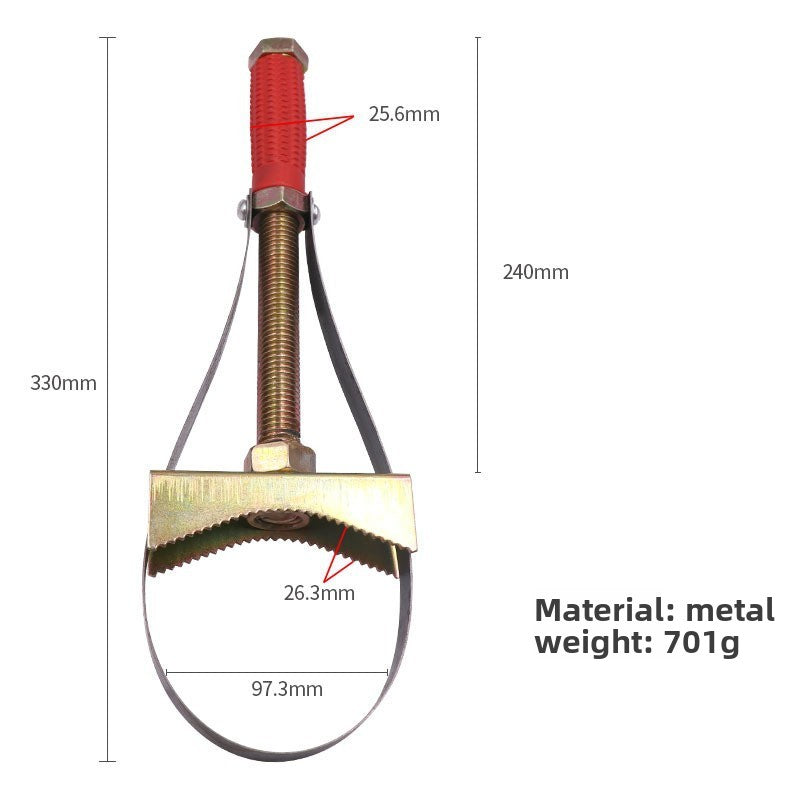 Oil filter wrench