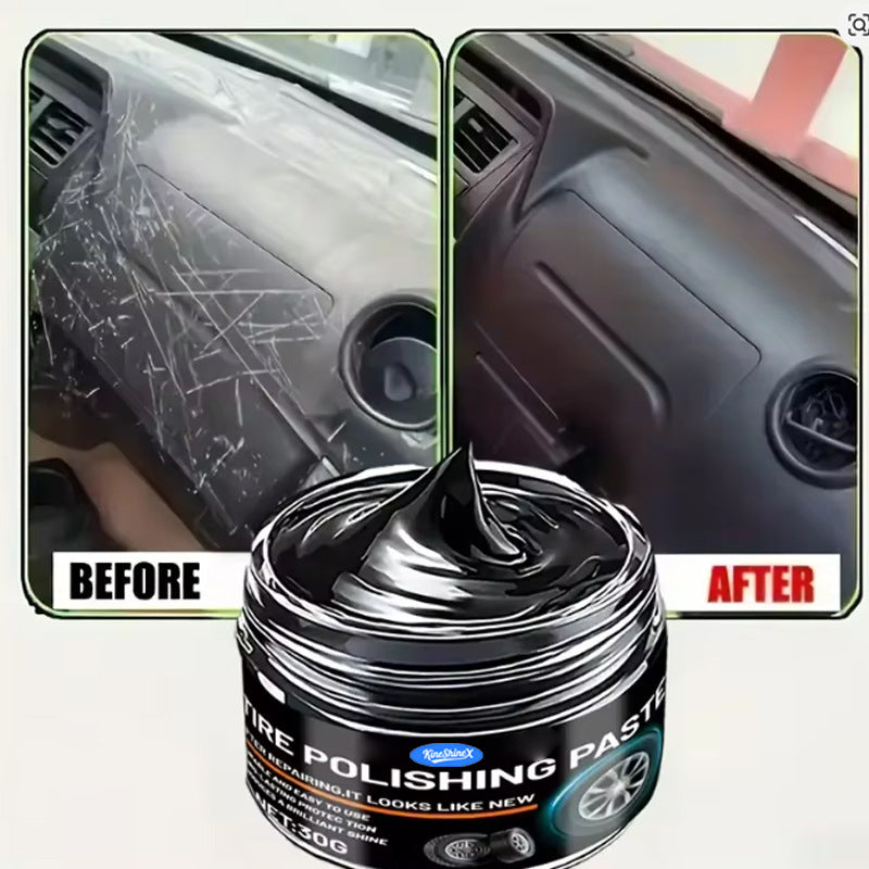 Black Plastic & Leather Restorer Paste